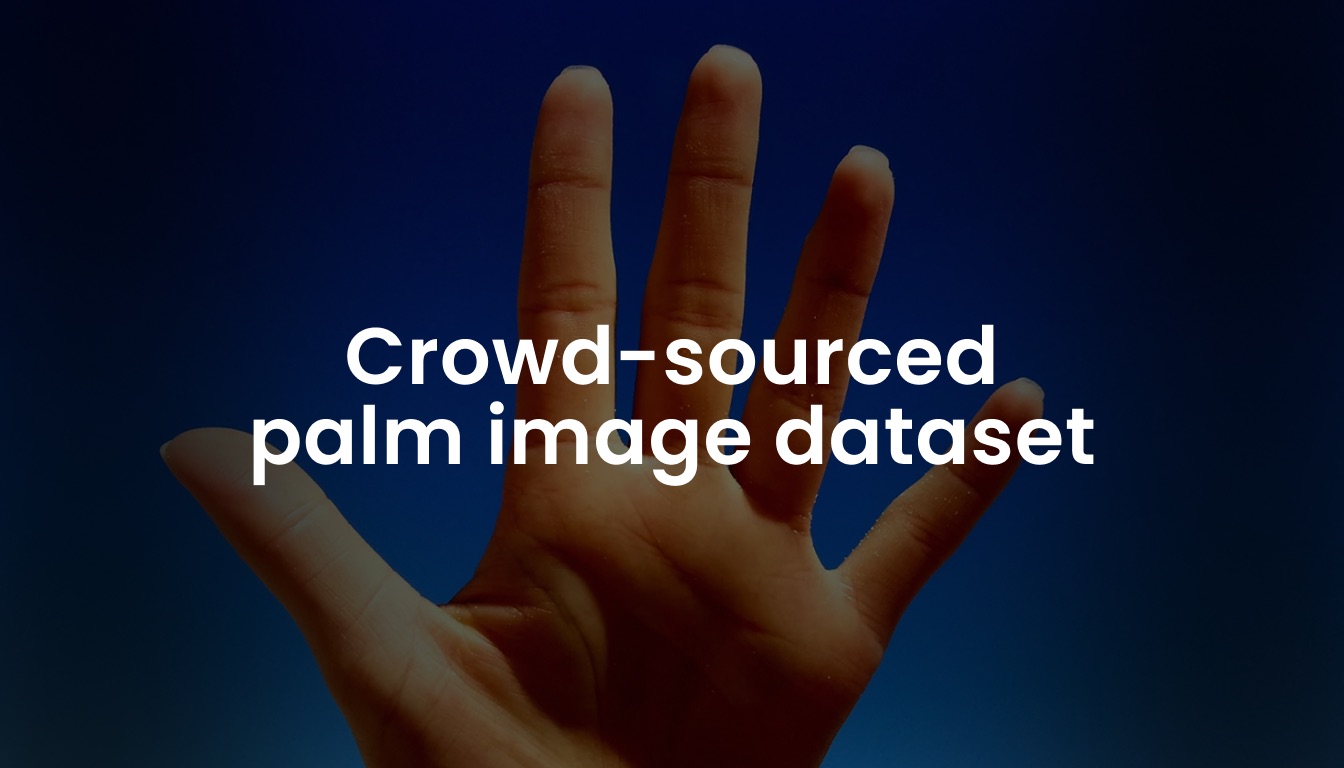 Crowd-sourced palm dataset